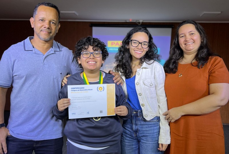 Cerimônia de Entrega de Medalhas do Concurso Canguru de Matemática 2025