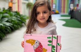 Exposição de Arte do artista Gustavo Rosa no Infantil