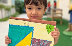 Exposição de Arte do artista Gustavo Rosa no Infantil