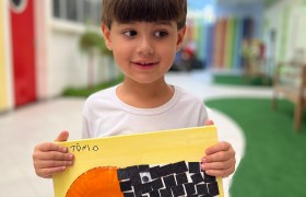 Exposição de Arte do artista Gustavo Rosa no Infantil