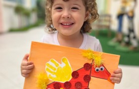 Exposição de Arte do artista Gustavo Rosa no Infantil