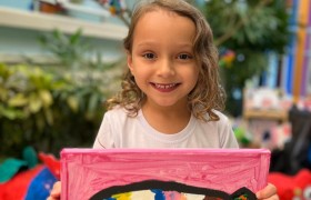 Exposição de Arte do artista Gustavo Rosa no Infantil