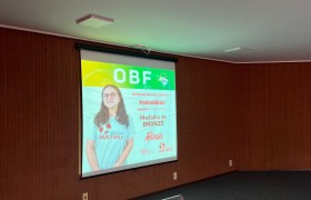 Entrega de medalhas da OBF 2023 e OBLI 2024