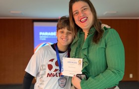 Entrega de medalhas da OBF 2023 e OBLI 2024