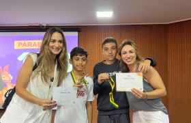 Entrega de medalhas da Canguru 2024