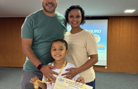 Entrega de medalhas da OBA 2024