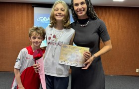 Entrega de medalhas da OBA 2024