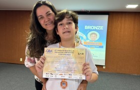 Entrega de medalhas da OBA 2024