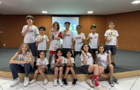 Entrega de medalhas da OBA 2024