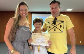 Entrega de medalhas da OBA 2024