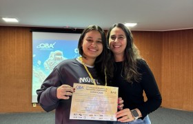 Entrega de medalhas da OBA 2024