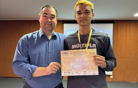 Entrega de medalhas da OBA 2024