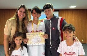 Entrega de medalhas da OBA 2024