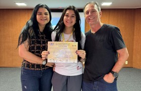 Entrega de medalhas da OBA 2024