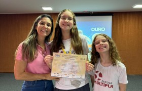 Entrega de medalhas da OBA 2024