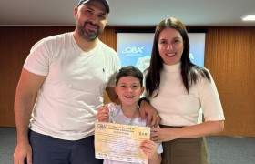 Entrega de medalhas da OBA 2024