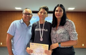 Entrega de medalhas da OBA 2024