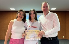 Entrega de medalhas da OBA 2024