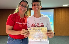 Entrega de medalhas da OBA 2024