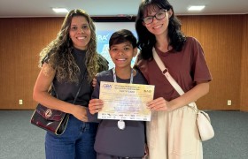 Entrega de medalhas da OBA 2024