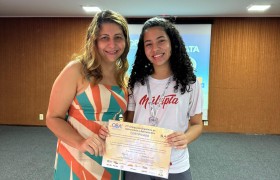 Entrega de medalhas da OBA 2024