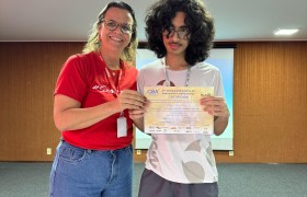 Entrega de medalhas da OBA 2024