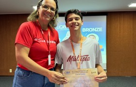 Entrega de medalhas da OBA 2024