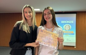 Entrega de medalhas da OBA 2024