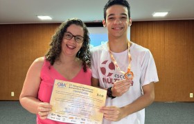 Entrega de medalhas da OBA 2024