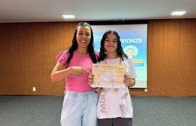 Entrega de medalhas da OBA 2024