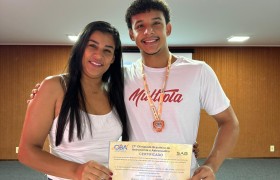 Entrega de medalhas da OBA 2024