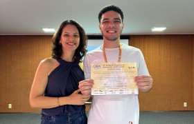 Entrega de medalhas da OBA 2024