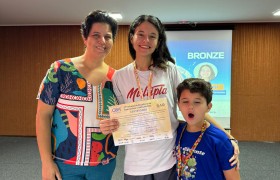 Entrega de medalhas da OBA 2024