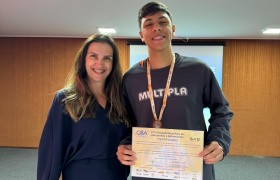 Entrega de medalhas da OBA 2024