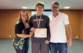 Entrega de medalhas da OBA 2024