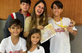 Entrega de medalhas da OBA 2024